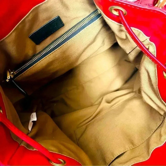 J. Crew Tillary Leather Drawstring Bucket Crossbody Bag - Picture 8 of 13